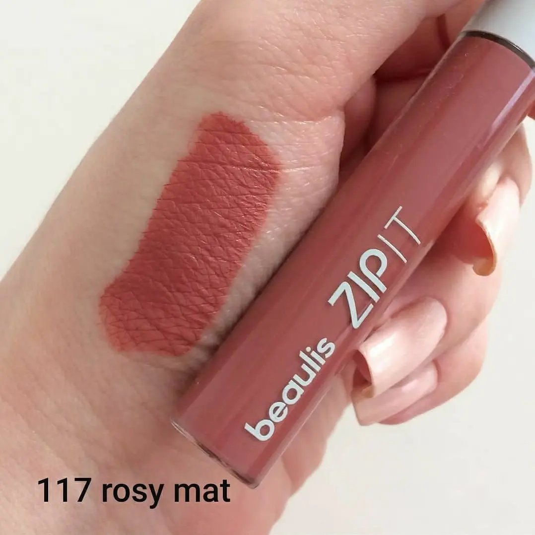 رژ نود مایع مات بیولیس رنگ rosy