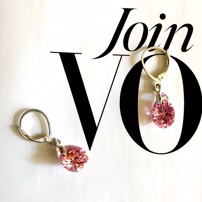 گوشواره Hulupuart طرح جواهر Diamond برند iam تحت لیسانس آلمان