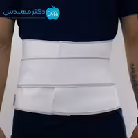  شکم بند طبی تمام کش پل دار (پس از  زایمان و جراحی) پاک سمن کد015