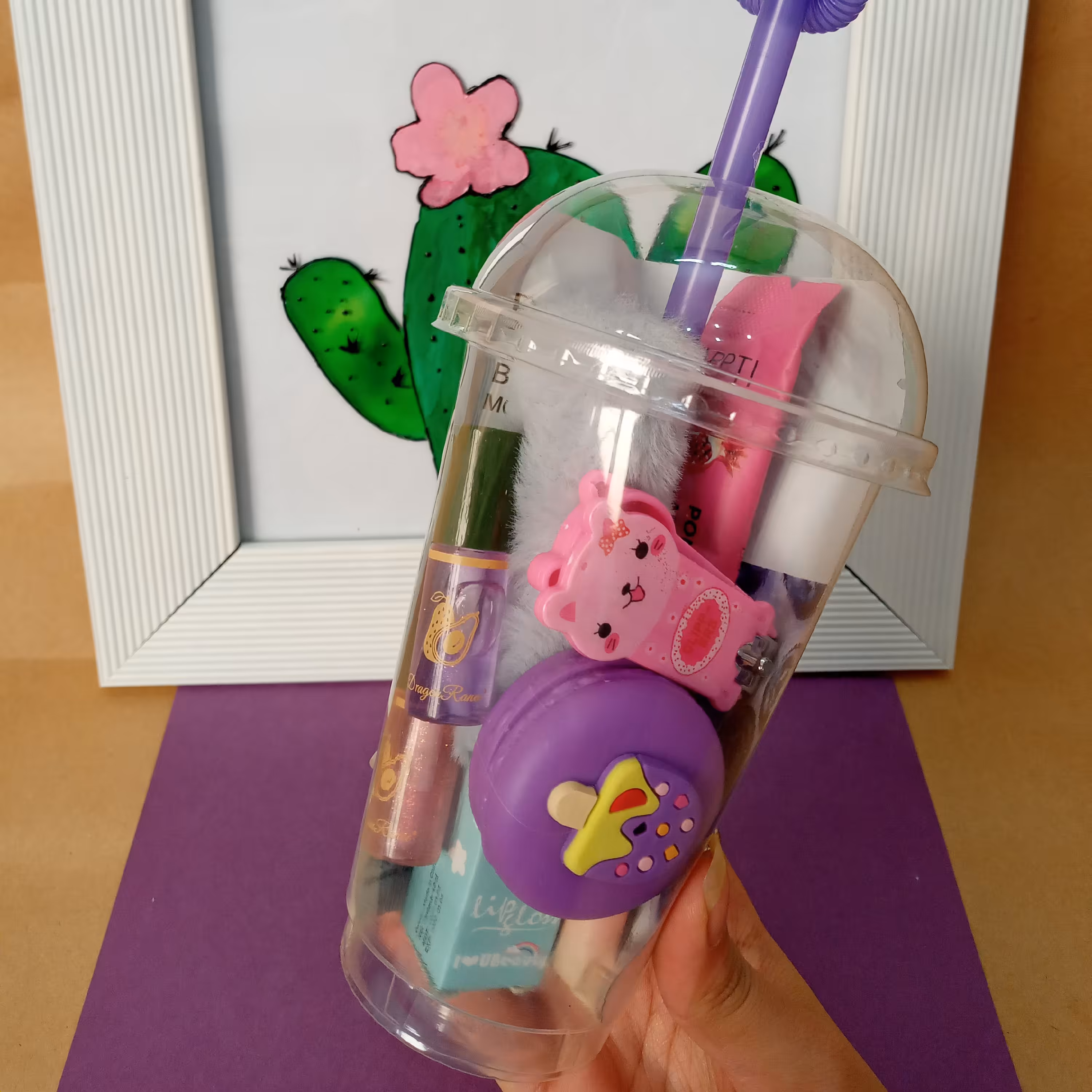 پک ایس پک ارایشی بنفش مناسب هدیه ولنتاین و تولد فقط 190 تومان