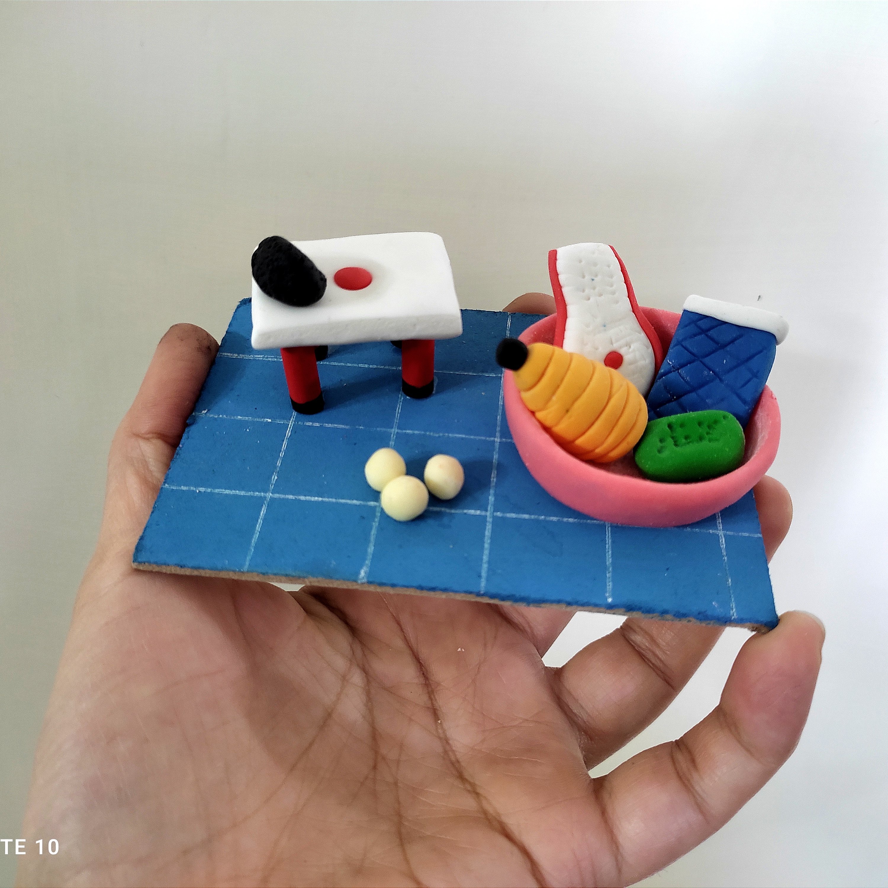 دکوری  حمام  مینیاتوری