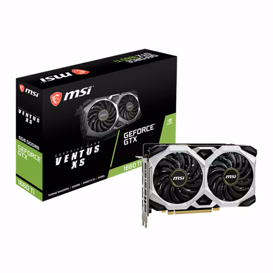 کارت گرافیک ام اس آی GTX 1660 Ti Ventus XS 6G OC