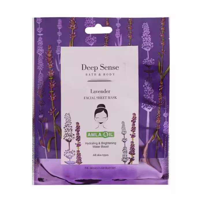 ماسک صورت نقابی دیپ سنس مدل لوندر حجم 25mL
