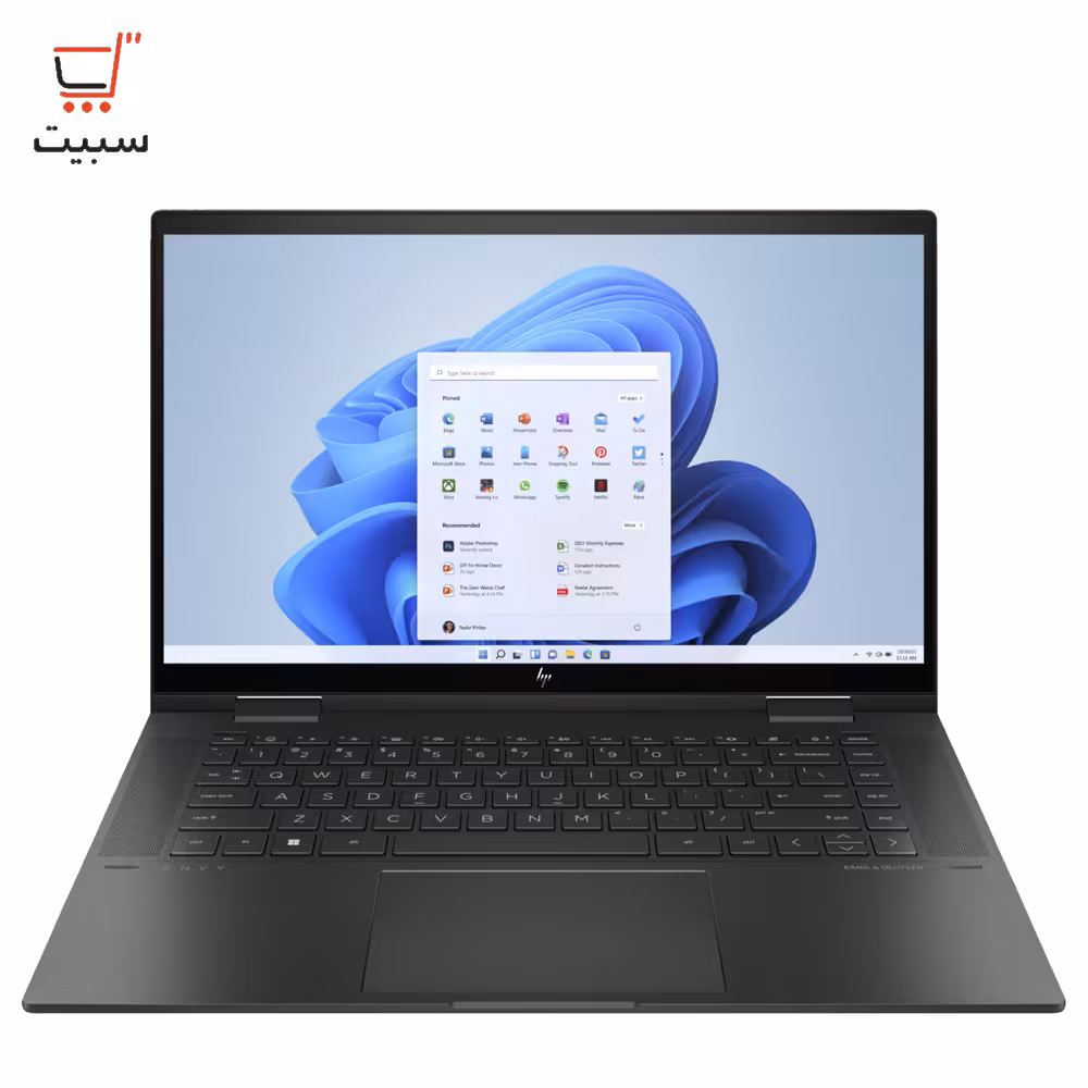 لپ تاپ 15.6 اینچی لمسی اچ پی مدل Envy X360 2-in-1 15t-ew000