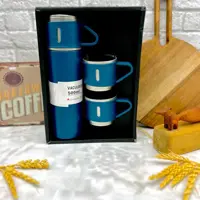 فلاسک 3 فنجان برند Diwangxin حجم 500 سی سی رنگ آبی