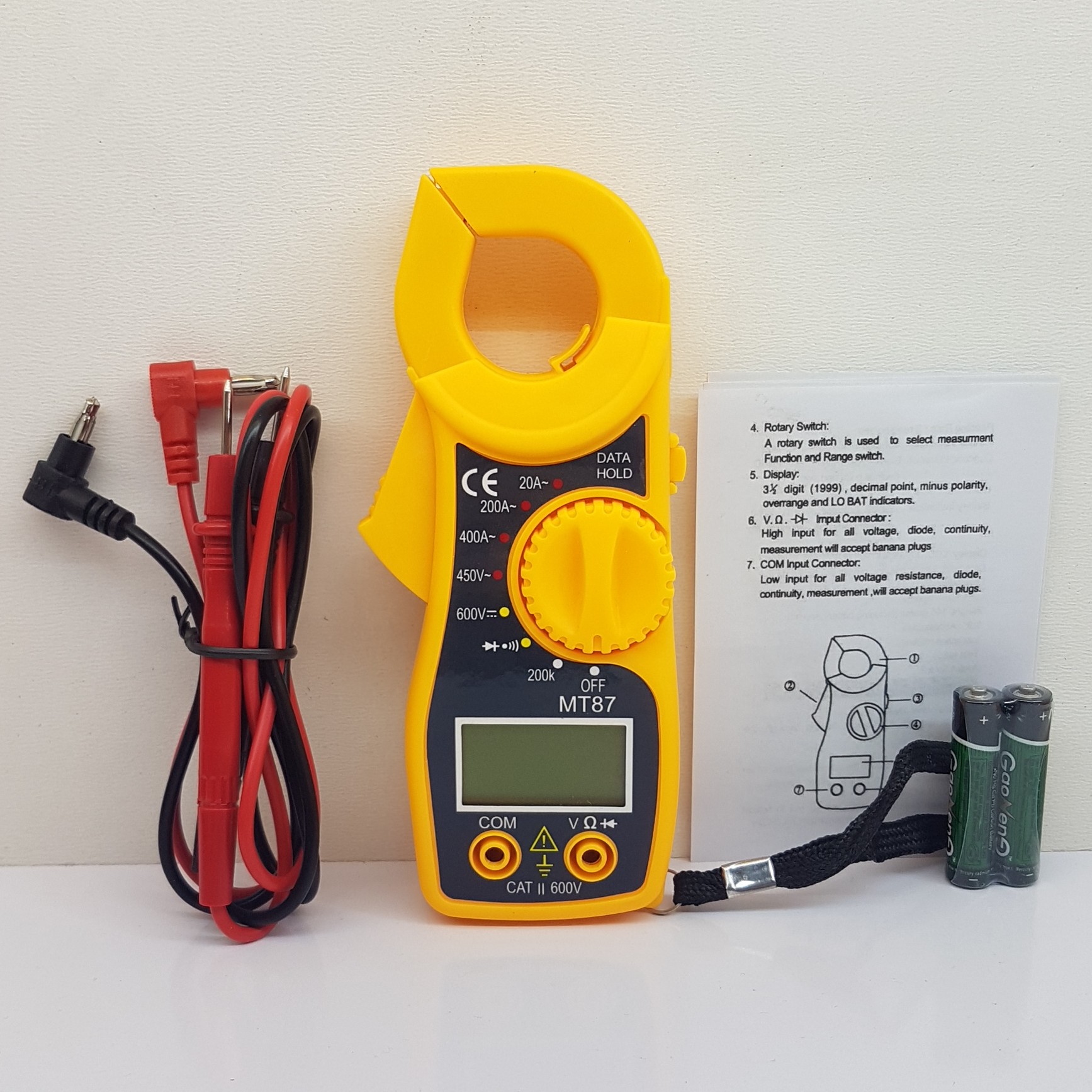 مولتی متر کلمپی MT87