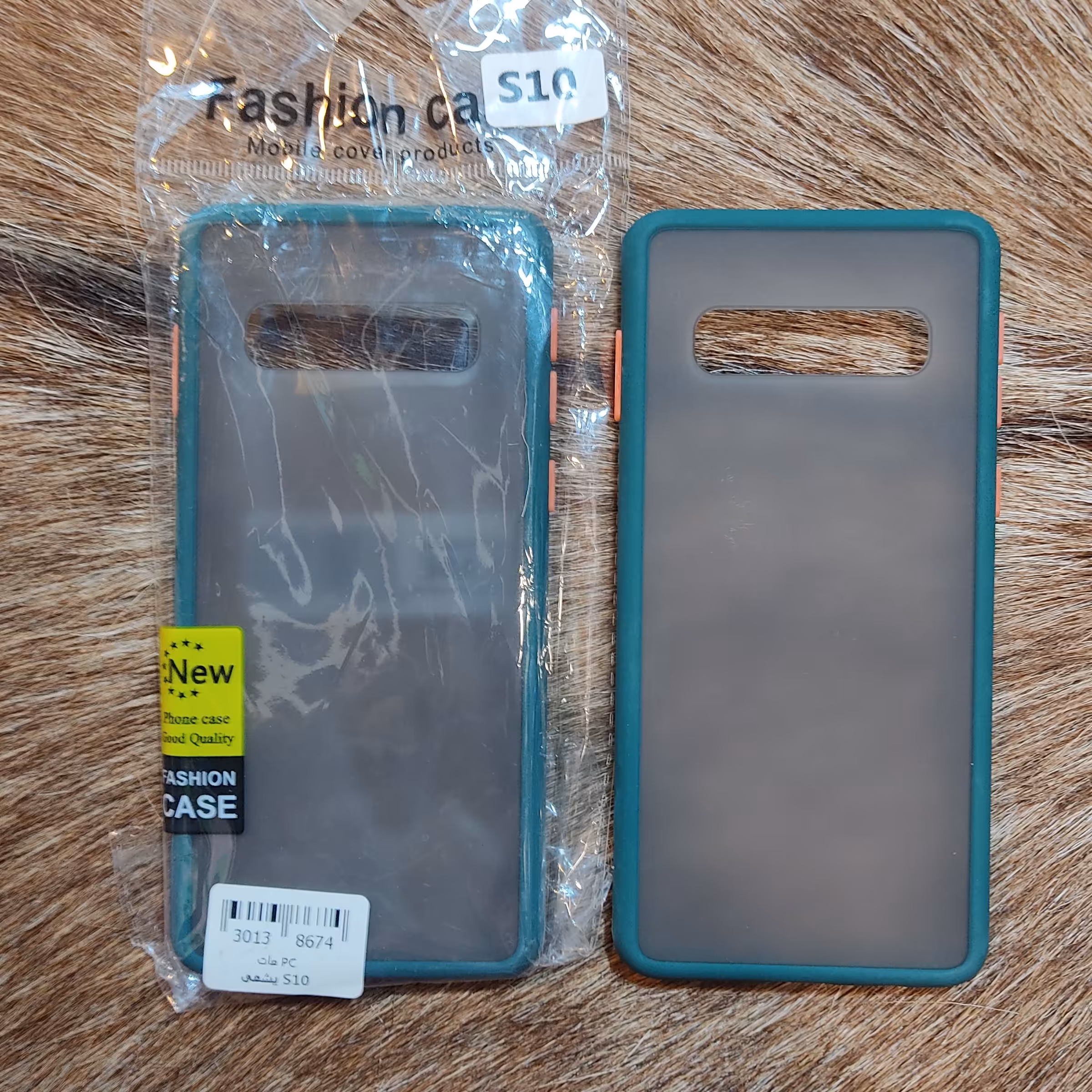 کاور پلاستیکی مناسب s10 رنگ سبز