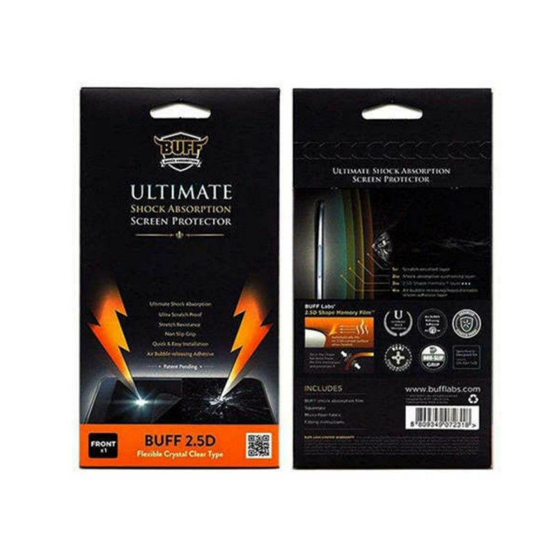 برچسب خشگیر جلو و پشت سونی Sony Xperia Z1 ژله ای محافظ صفحه نمایش بوف زد 1 یک وان C6902 L39h C6903 C6906 C6943  