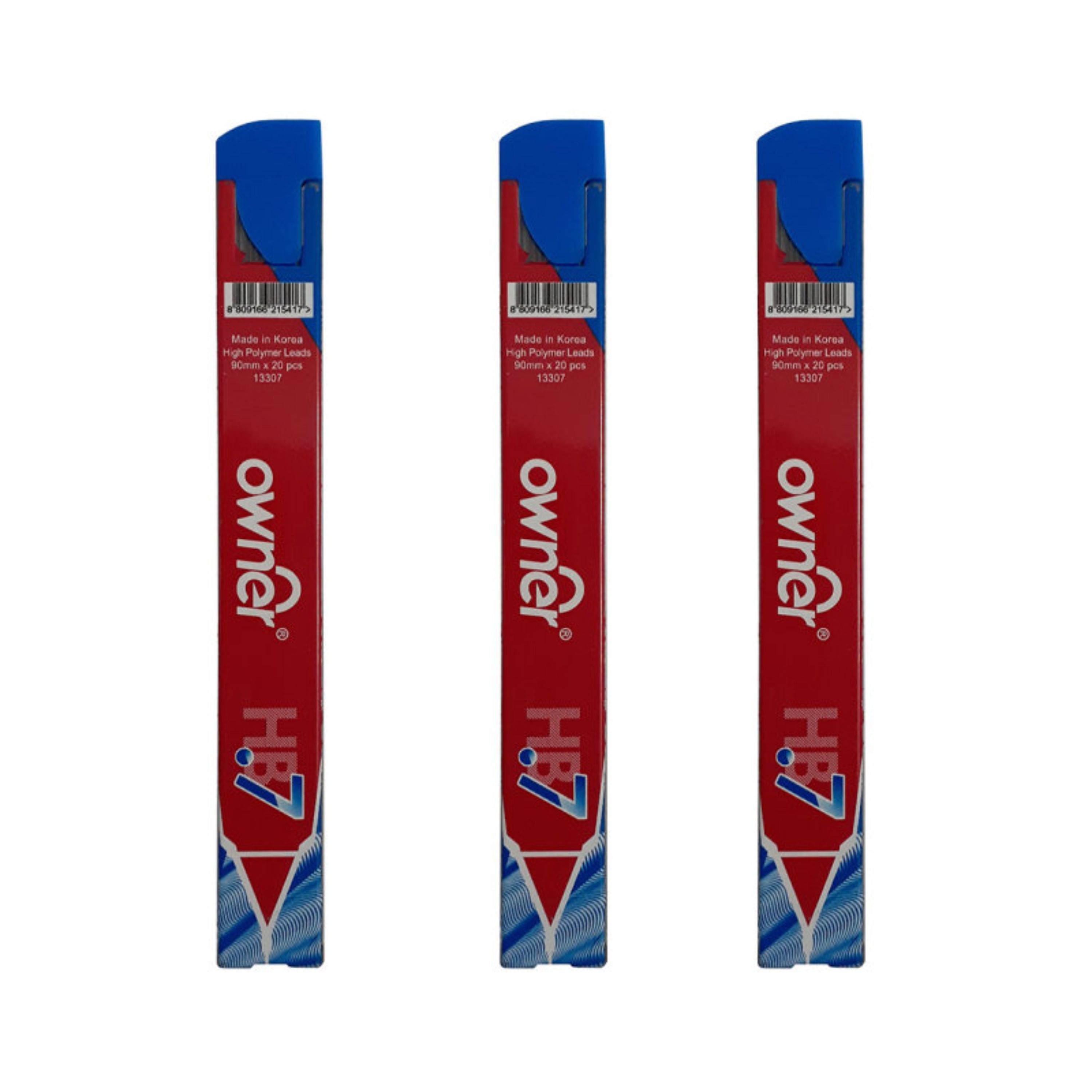 نوک مدادنوکی 0.7 میلیمتری اونر کد 13307 بسته 3 عددی