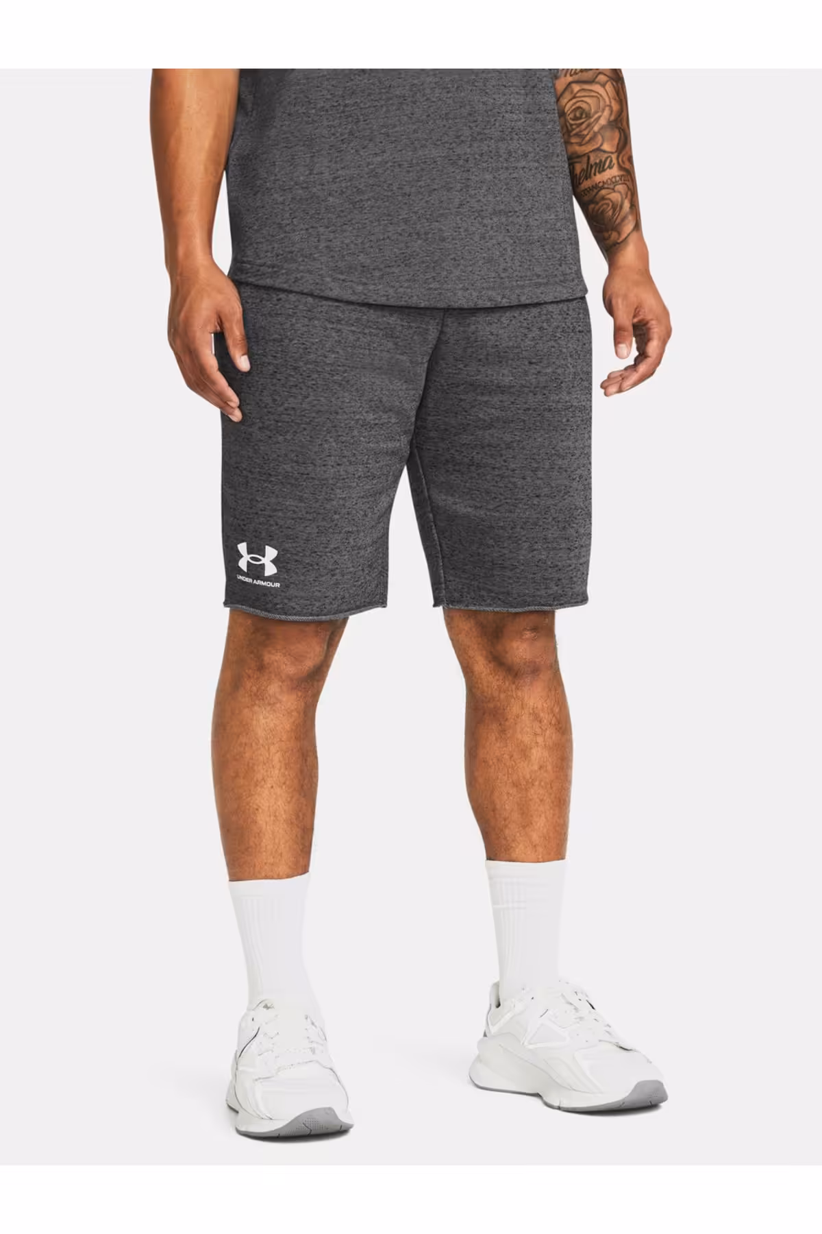 شلوارک و برمودا خاکستری مردانه شورت حوله رقیب اورجینال Under Armour