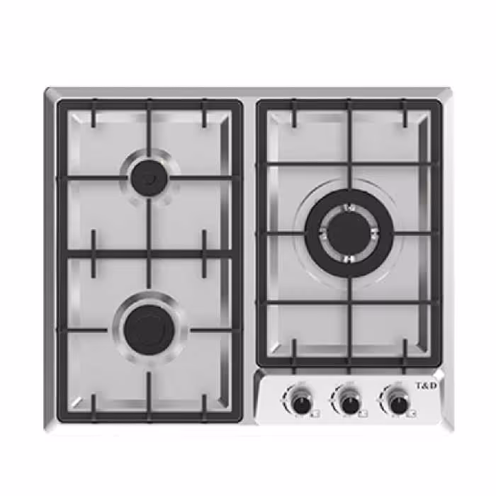 گاز رومیزی تی اند دی مدل TD130E(بیست و چهار ماه گارانتی)