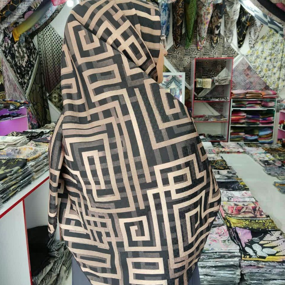روسری نخی کریستال چهارفصل قواره 140
