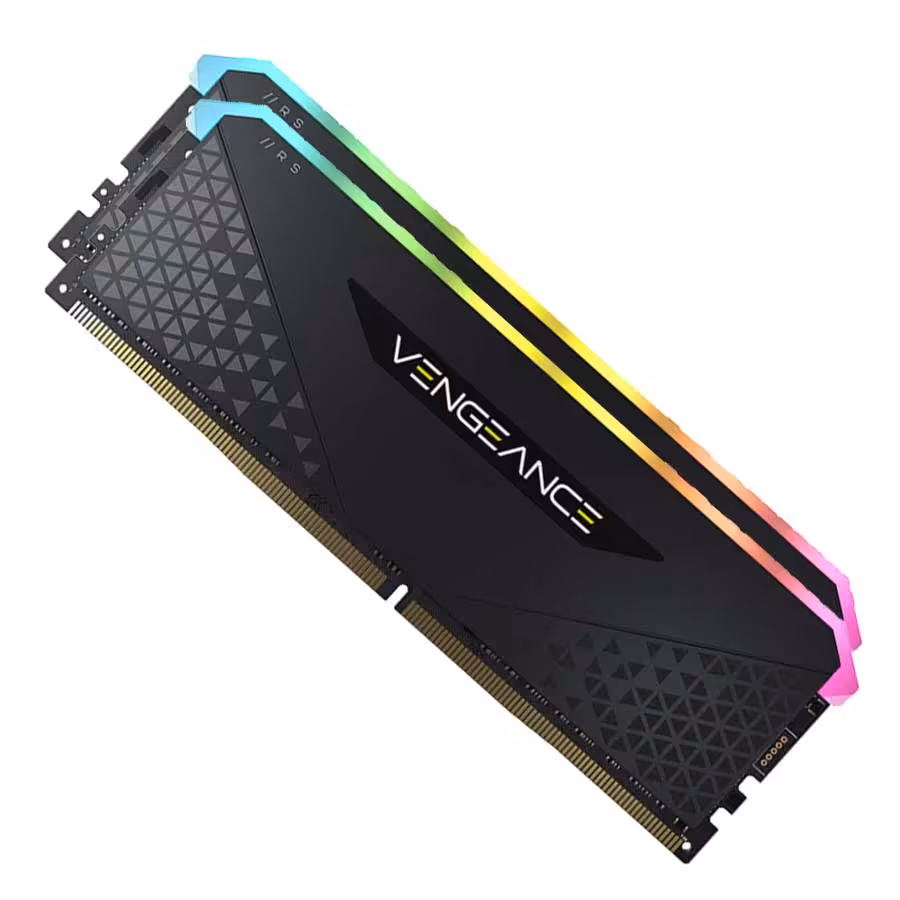 قیمت و خرید رم کورسیر VENGEANCE RGB RS Black 32GB DUAL 3600MHz CL18 | یاس ارتباط