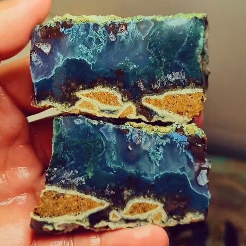 پک سنگ عقیق شجر سبز دریایی خاص