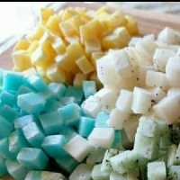 قند سفید نیشکری طعم موز فدک (500 گرم)