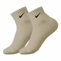 جوراب ورزشی کوتاه مچی نایکی مدل NSC-850 | کرم