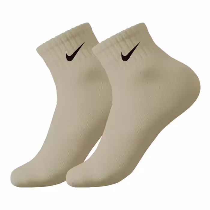 جوراب ورزشی کوتاه مچی نایکی مدل NSC-850 | کرم