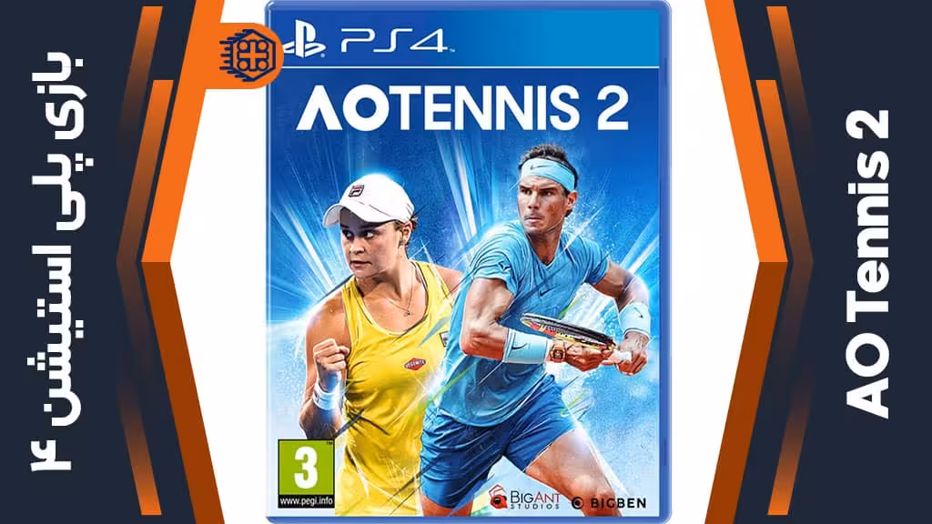 دیسک بازی AO Tennis 2 – مخصوص PS4