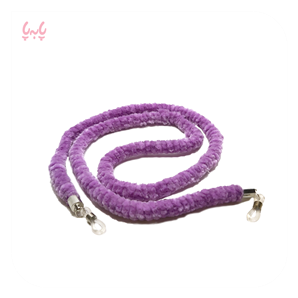 بند عینک مخمل بنفش