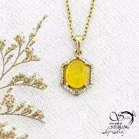 گردنبند شرف الشمس طلاروس کد 14680