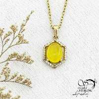 گردنبند شرف الشمس طلاروس کد 14680