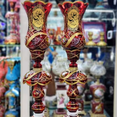 لاله مدل مذهبی مزین به اسما