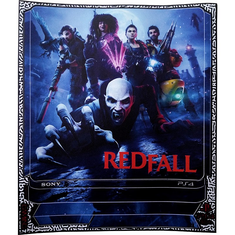 اسکین پلی استیشن 4 اسلیم طرح RED FALL