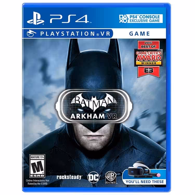 خرید دیسک بازی Batman Arkham VR مخصوص PS4 با بهترین قیمت