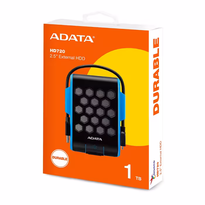 هارد اکسترنال ای دیتا ADATA HD720 Blue ظرفیت 1 ترابایت