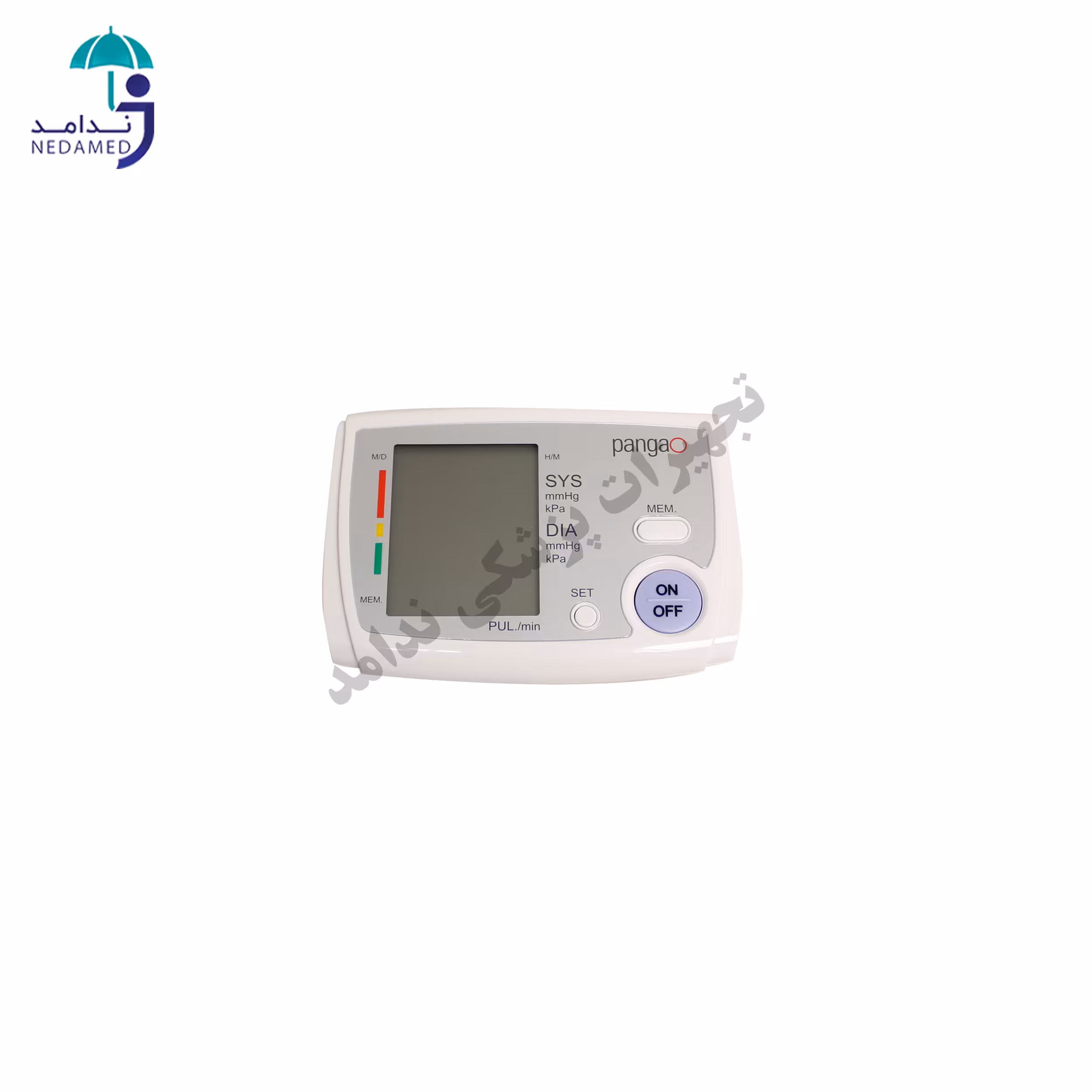 فشارسنج دیجیتال بازویی سخنگو پانگائو مدل PG 800 B5_1 با آداپتور