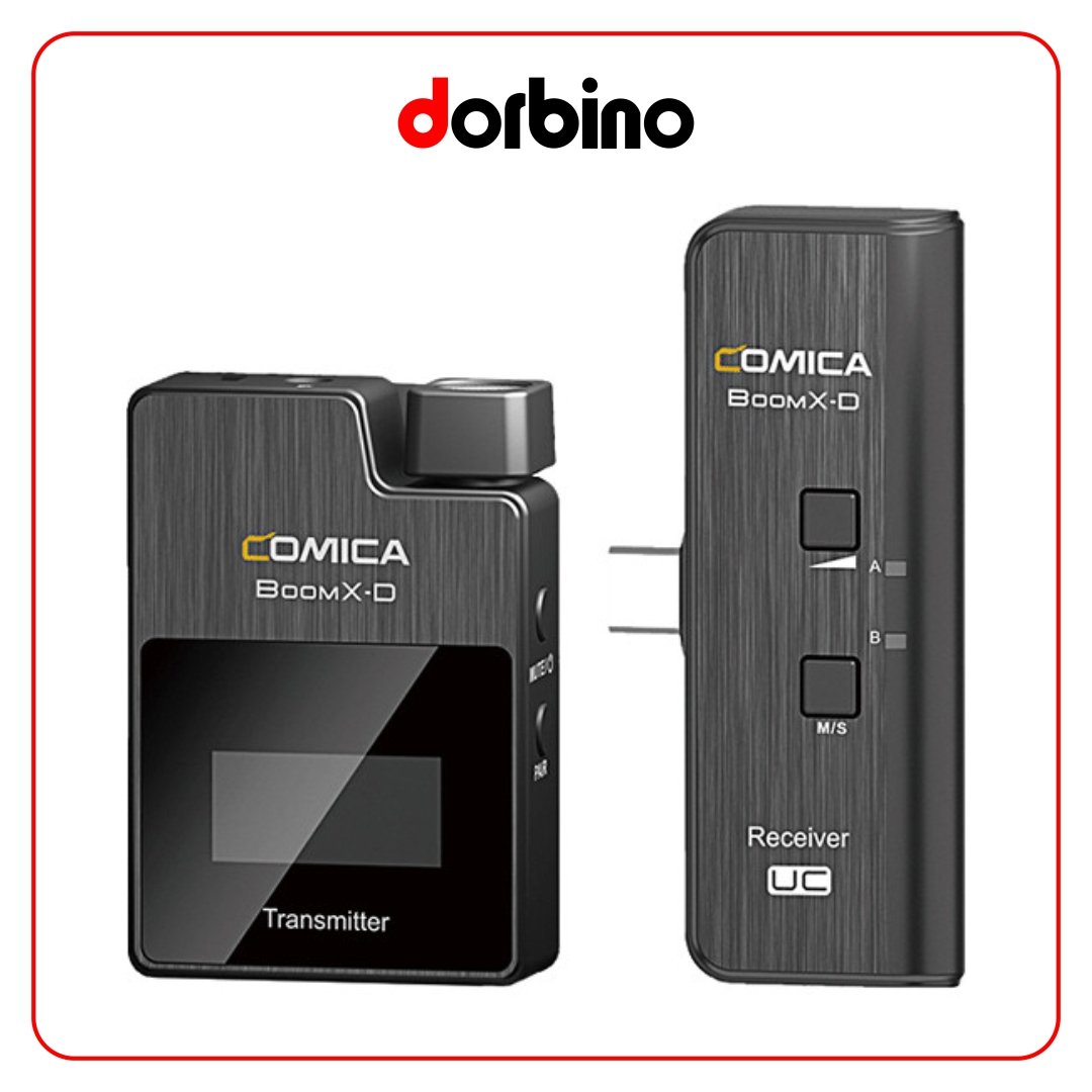 ست میکروفون بی سیم کامیکا BoomX-D UC1 - فروشگاه دوربین دوربینو