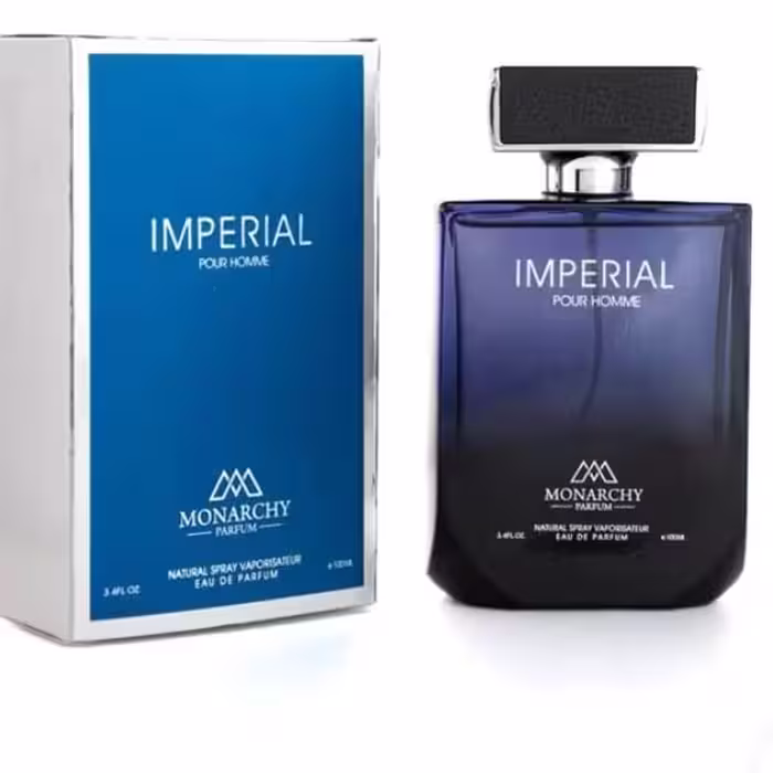 ادوپرفیوم اصلی  برند مونارچی ،مدل IMPERIAL با رایحه شنل بلو