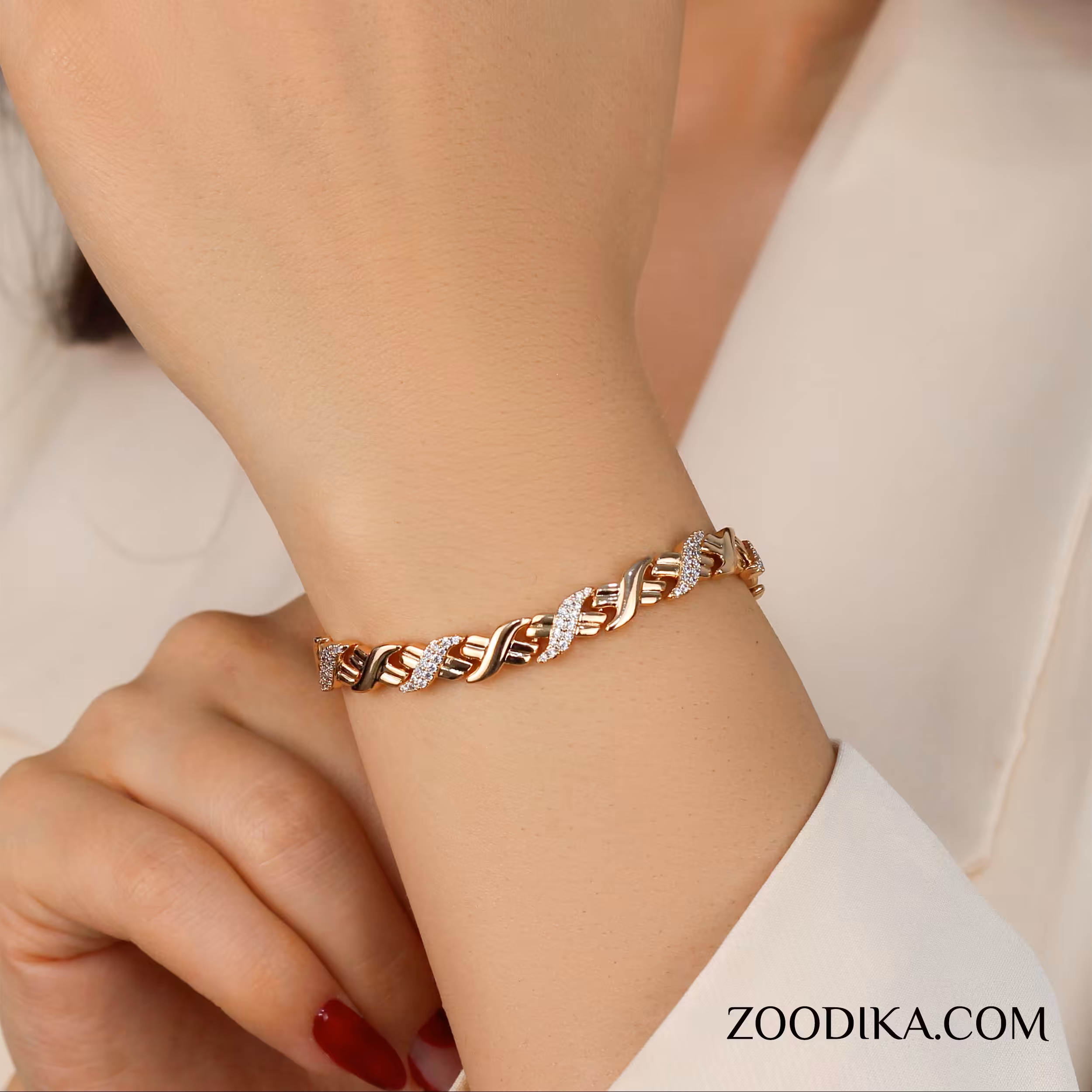 دستبند ژوپینگ رنگ ثابت ضد حساسیت AAD-260