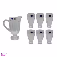 سرویس پارچ و لیوان 7 پارچه مجستی مدل JENEVA