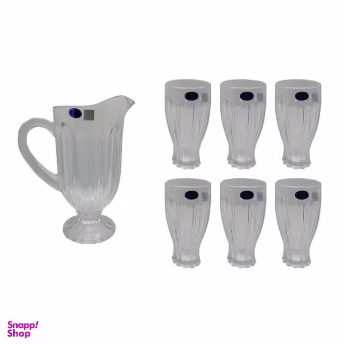 سرویس پارچ و لیوان 7 پارچه مجستی مدل JENEVA