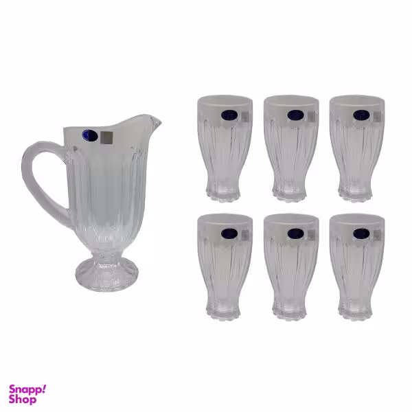 سرویس پارچ و لیوان 7 پارچه مجستی مدل JENEVA