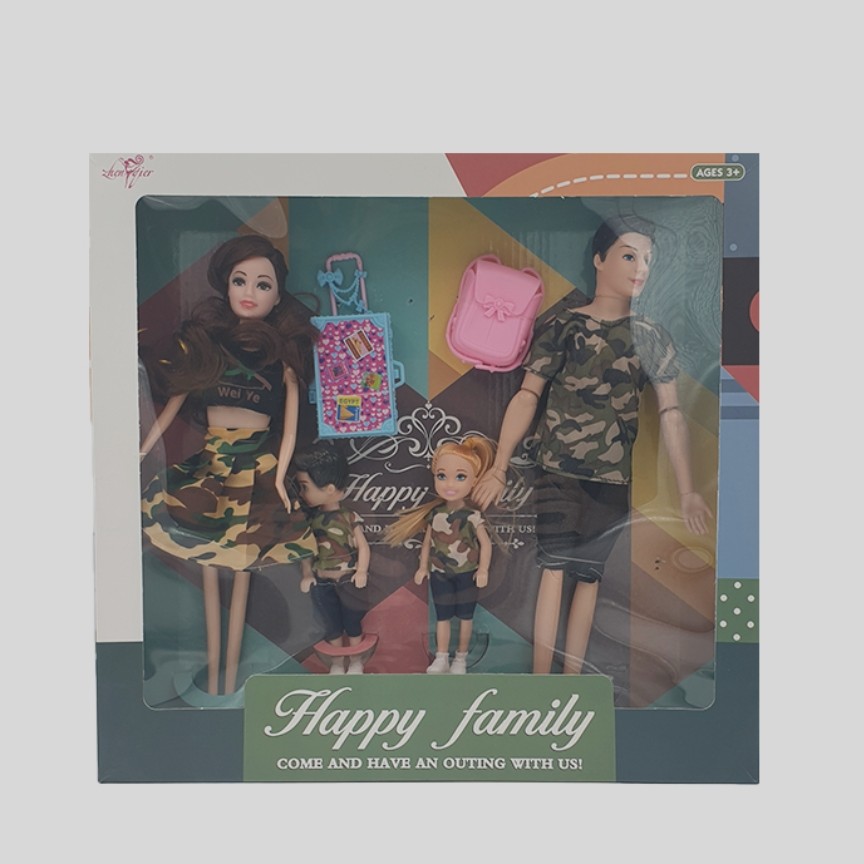 ست عروسک 4 تایی Happy Family