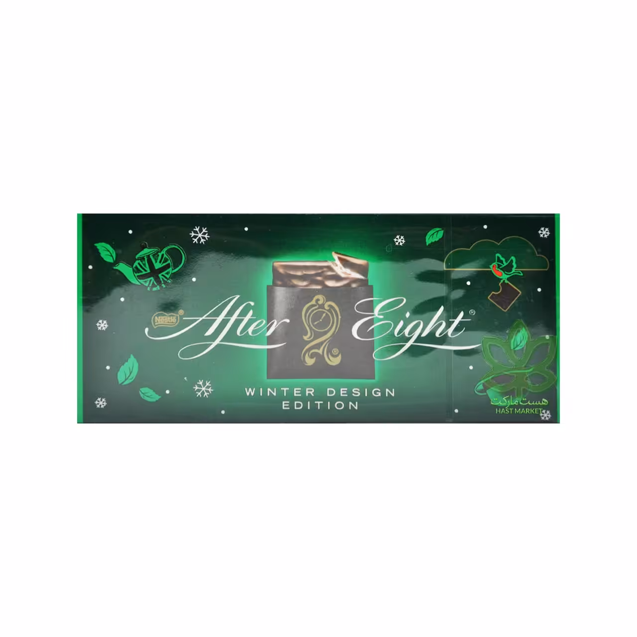 شکلات تلخ مغز نعنا 200 گرم افتر ایت - after eight