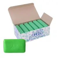 صابون گلنار با روغن نارگیل جعبه 6 عددی