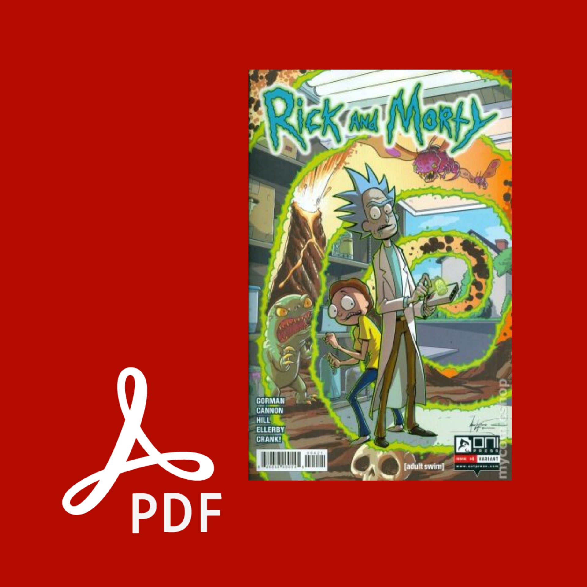 کمیک Rick And Morty (نسخه الکترونیک)