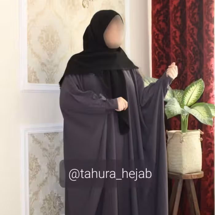 عبا - جنس کرپ حریر الیزه - در بیش از ده رنگ - کد 1351