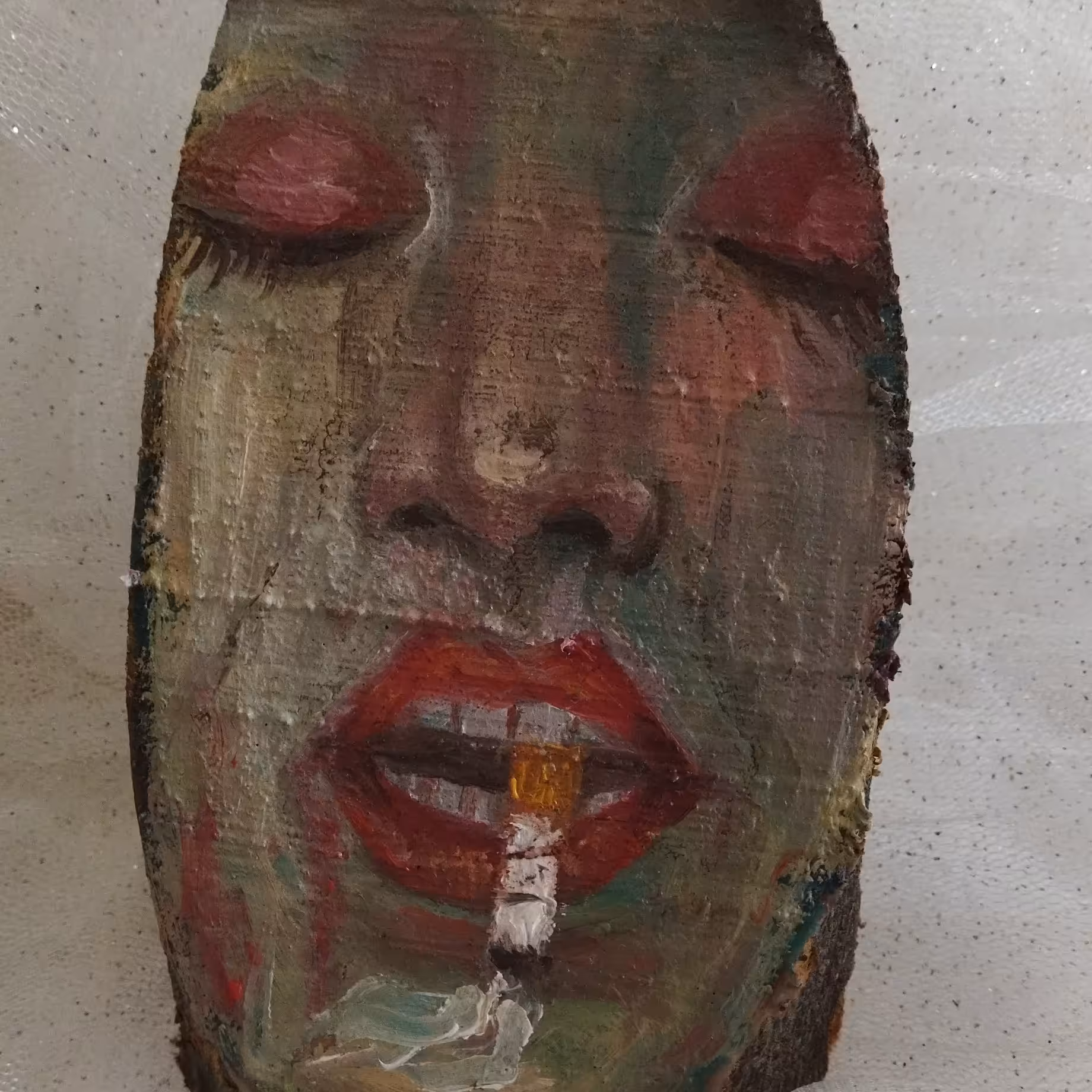 تابلو نقاشی چشمان بسته