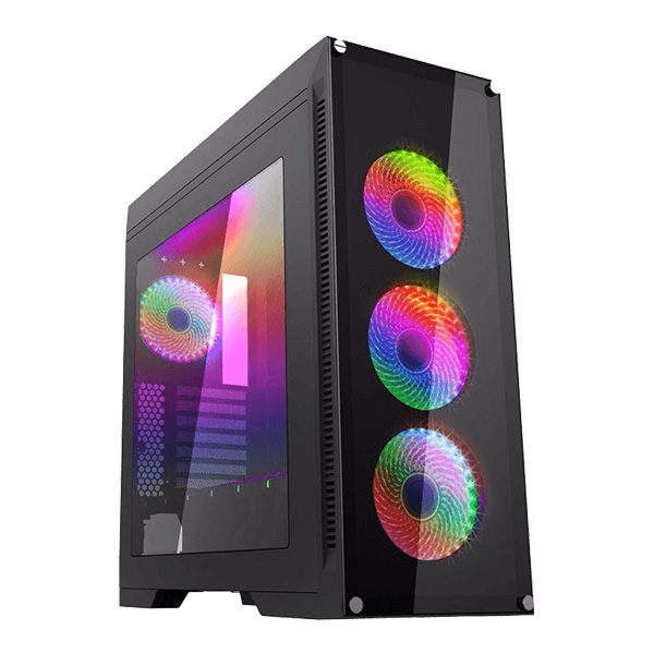 کیس گیمینگ گیم‌ مکس مدل M911 Rainbow - پردیس پازار