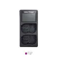 شارژر دوبل باتری سری Nikon EL-15 با پورت USB
