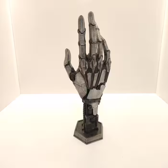 خرید استند دسته كنسول Stand Cyberpunk Silver Black با بهترین قیمت