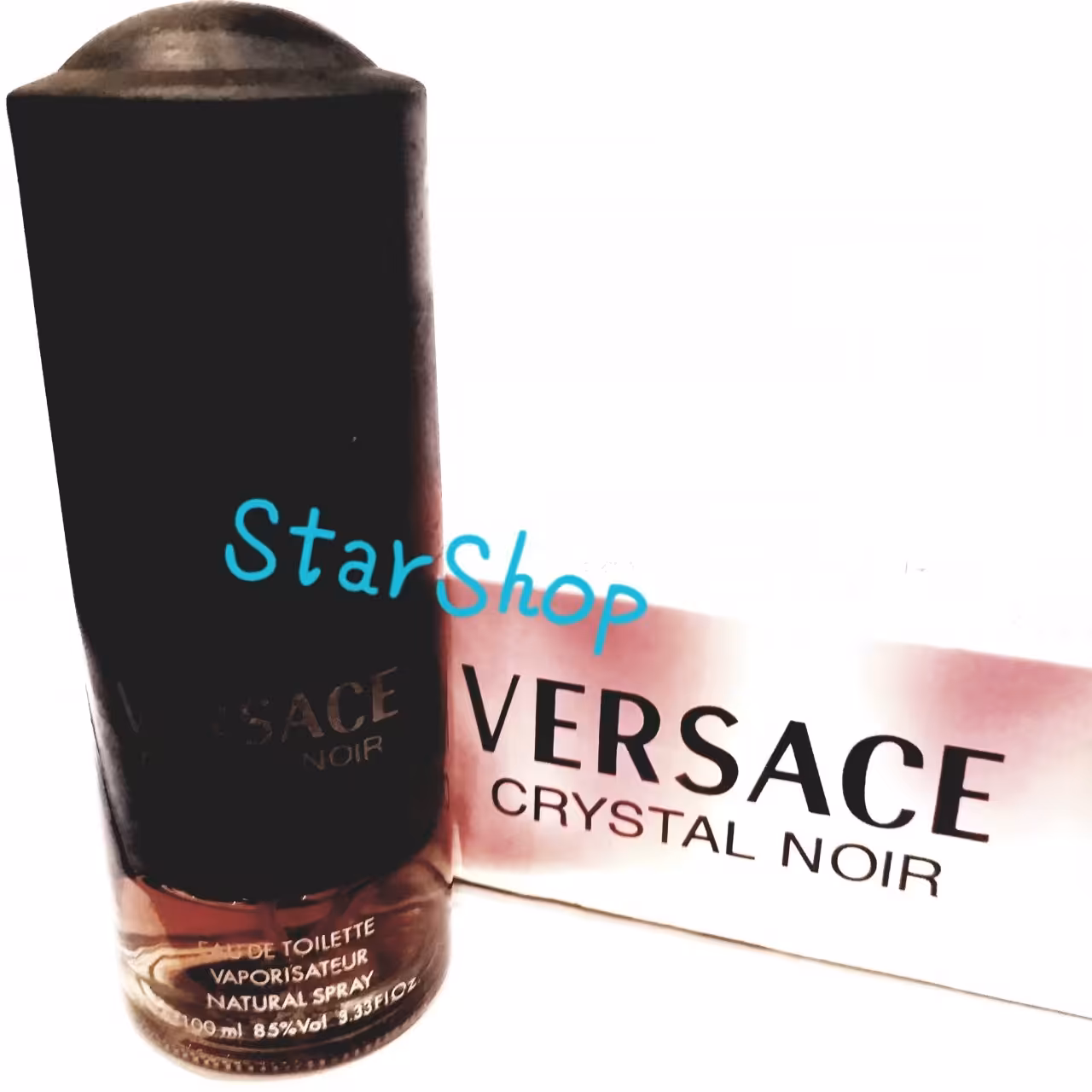 ادکلن ورساچه کریستال نویر حجم 100 میل VERSACE CRYSTAL NOIR