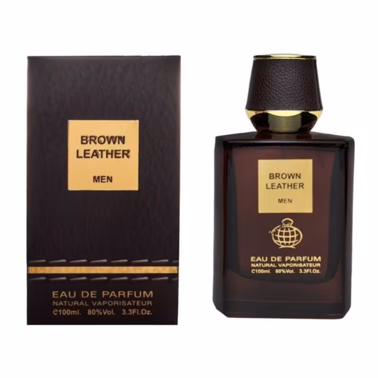 ادو تویلت مردانه فراگرنس ورد مدل برون لدر حجم 100 میلی لیتر

