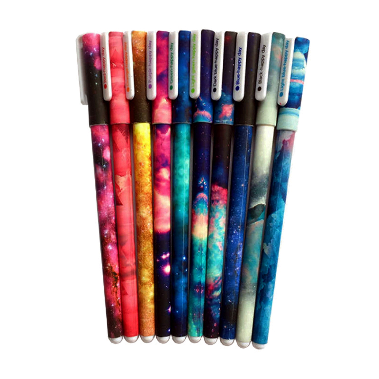 روان نویس هپی دی طرح کهکشان مجموعه 10 عددی