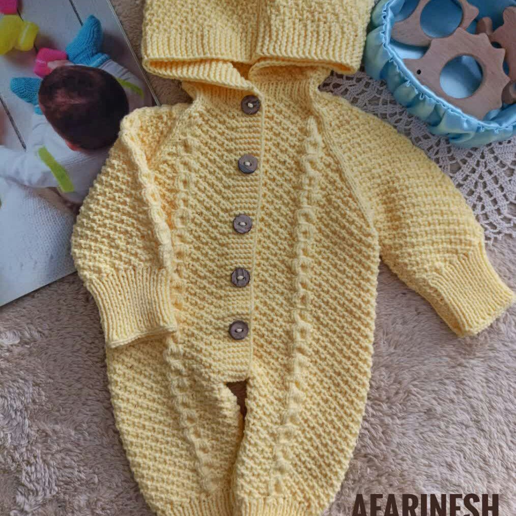 سرهمی دستبافت نوزادی صفرتاسه ماه