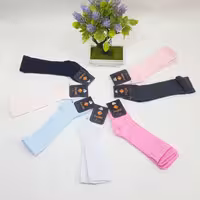 جوراب 3ربع نخی ساده